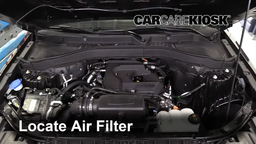 2020 Ford Explorer XLT 2.3L 4 Cyl. Turbo Air Filter (Engine) Replace
